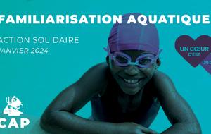 Familiarisation aquatique en partenariat avec l'association Un ᥫ᭡ c'est un ᥫ᭡