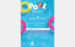 Pool Party Junior 7 Octobre 2026