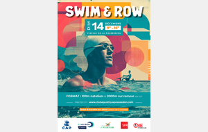 🏊🏼‍♀️ SWIM &amp; ROW 🚣🏾‍♂️ = 14 DECEMBRE 2025